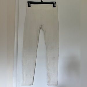 Ivory Patterned Leggings